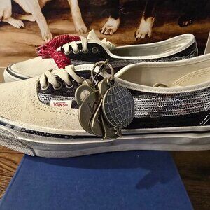 Vans Premium Authentic Charms La Habana Black White VN000DB8MCG - Men's Size 10